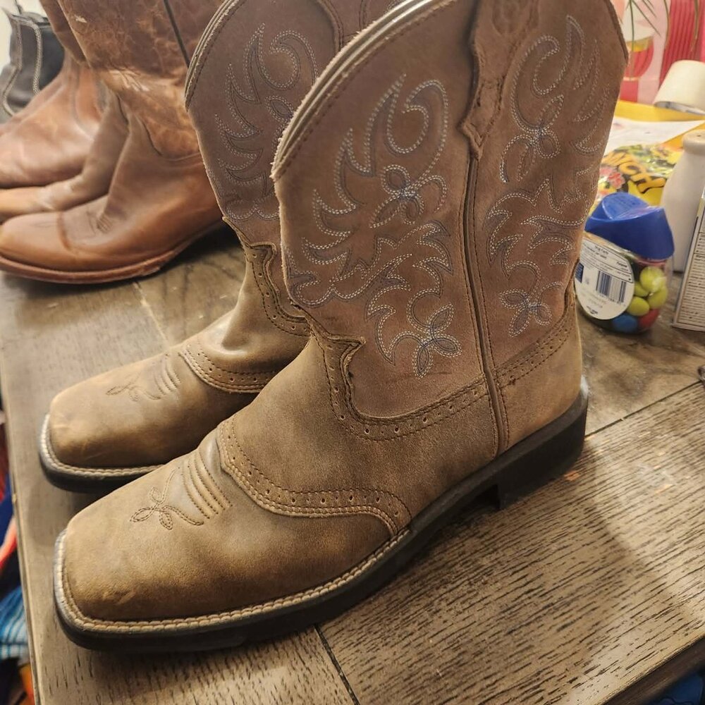ariat fat baby size 11